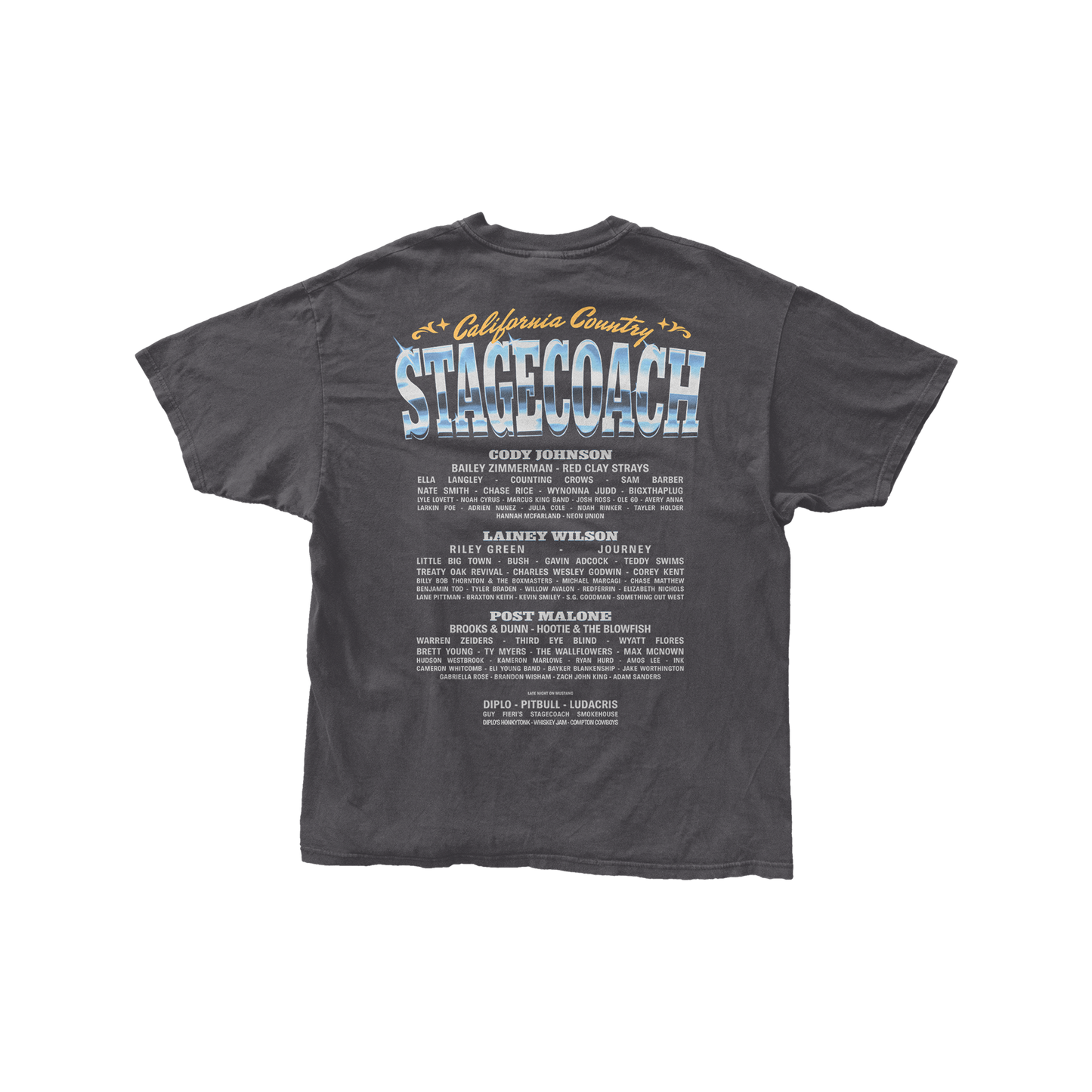 Buckle Up 2026 Lineup Tee
