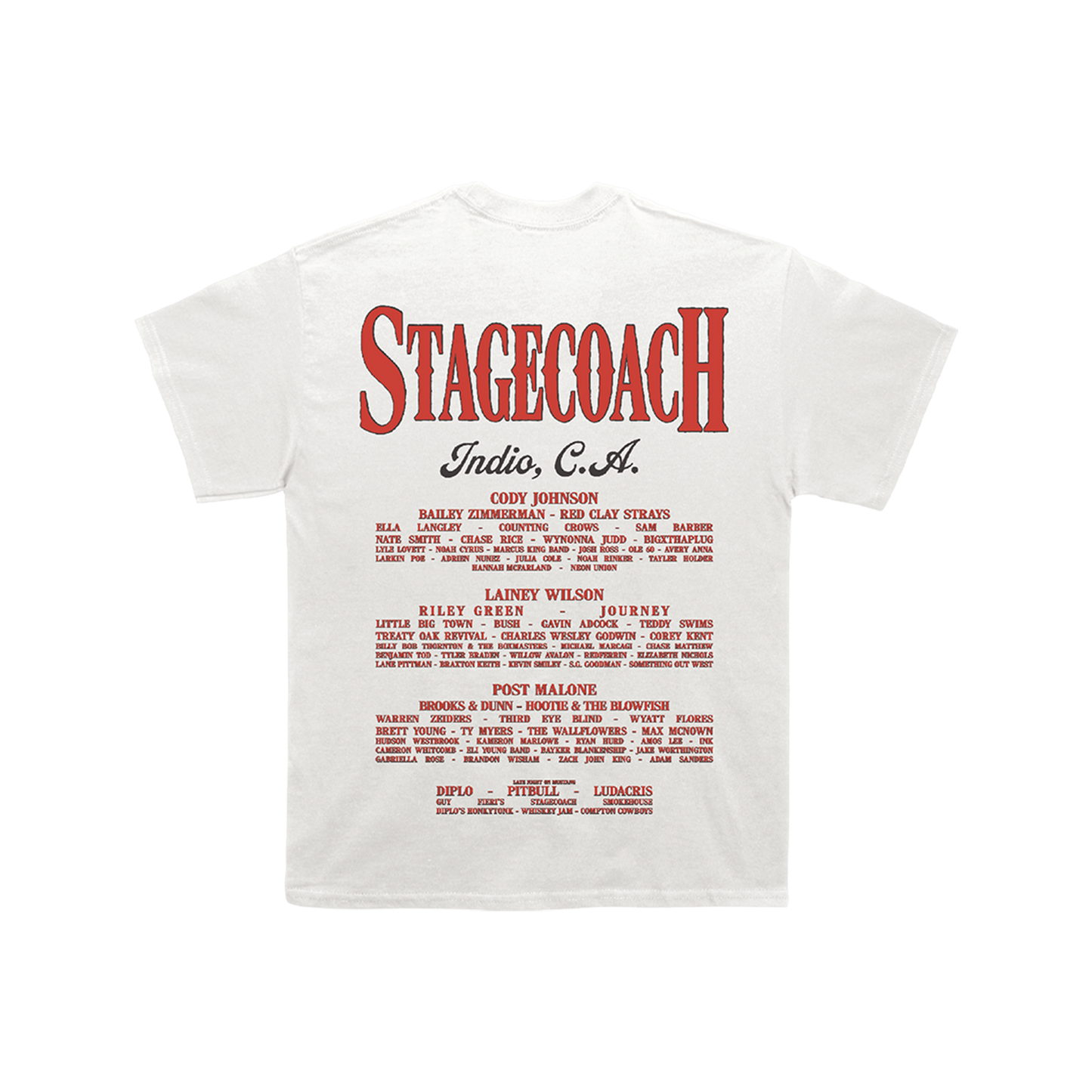 California Country 2026 Lineup Tee