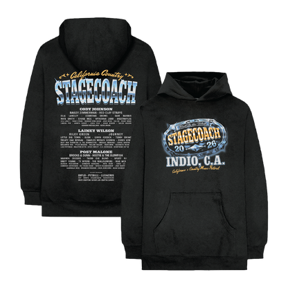Buckle Up 2026 Lineup Hoodie